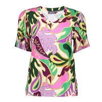 Geisha T-shirt V-Neck Jazz Lilac