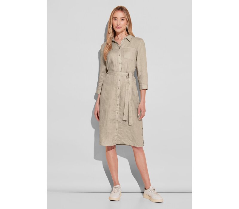 Street One Linen Shirt Dress Touch of Sand