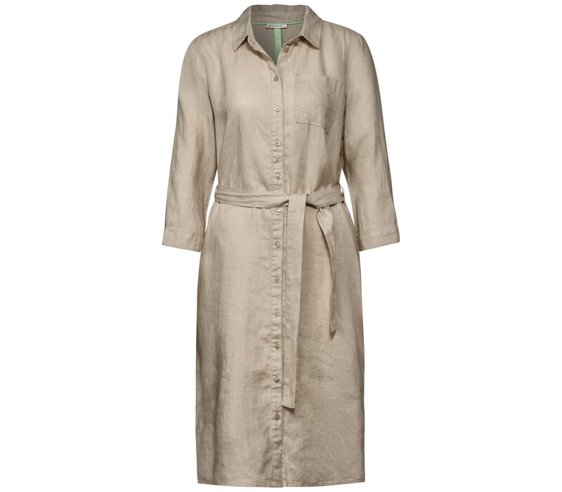 Street One Linen Shirt Dress Touch of Sand