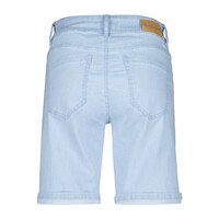Red Button Romy Short Fancy Chambray Bleach
