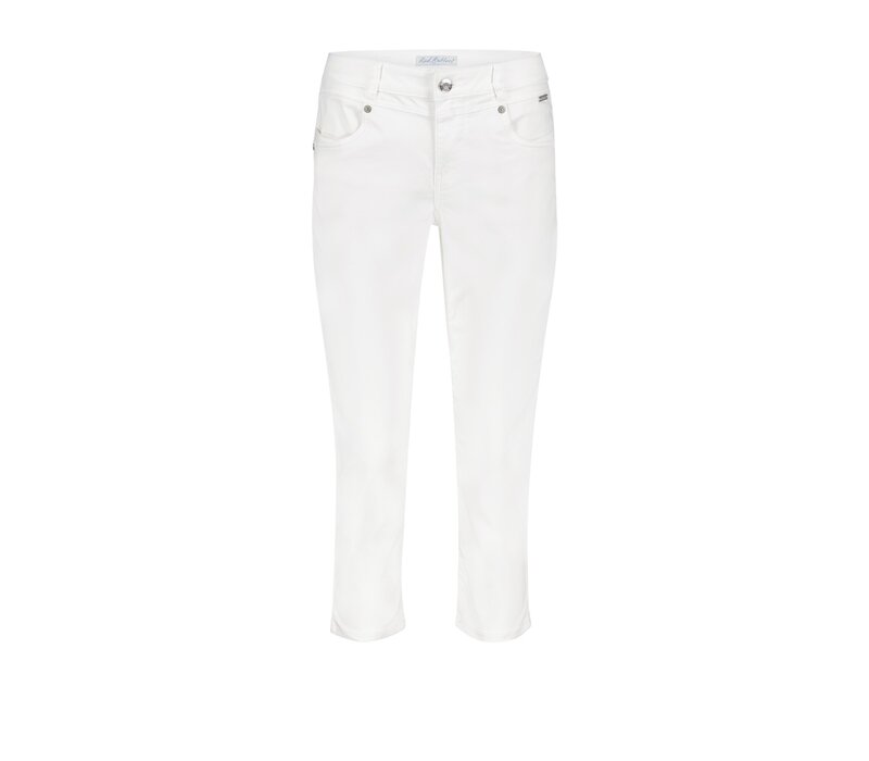Red Button Suze 7/8 Jog Colour White