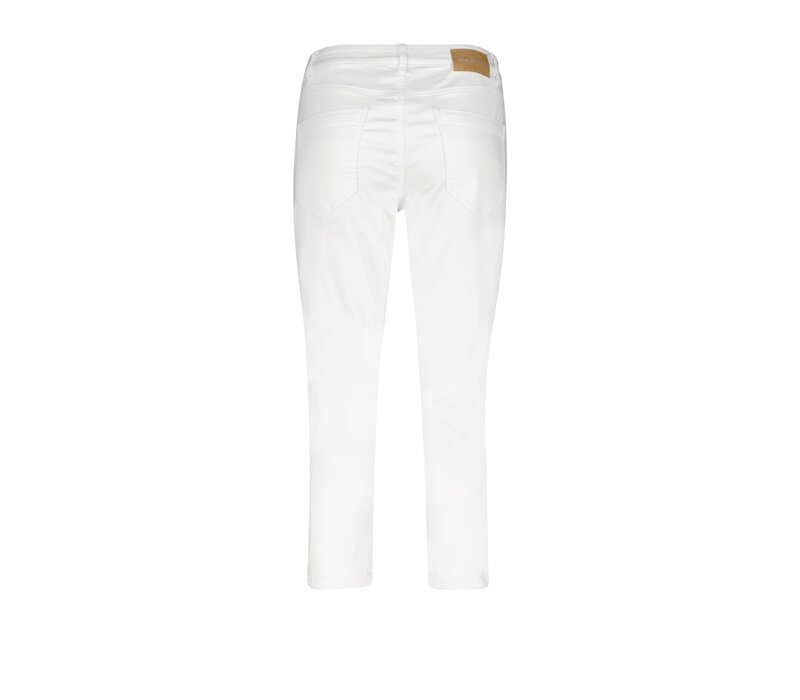 Red Button Suze 7/8 Jog Colour White
