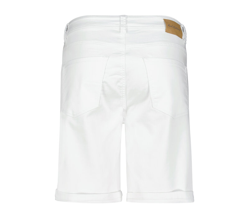 Red Button Relax Short Jog Colour White