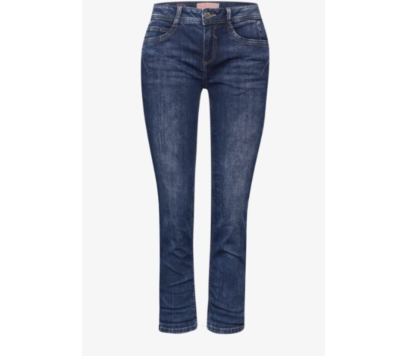 Street One Jane Mid Waist Indigo Blue Washed