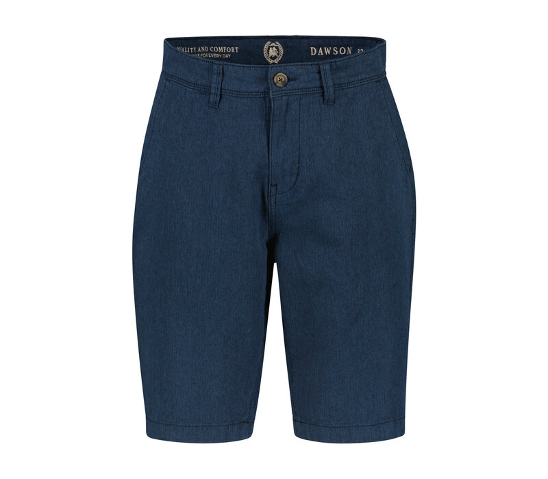 Lerros Short Linnen Mix Classic Navy