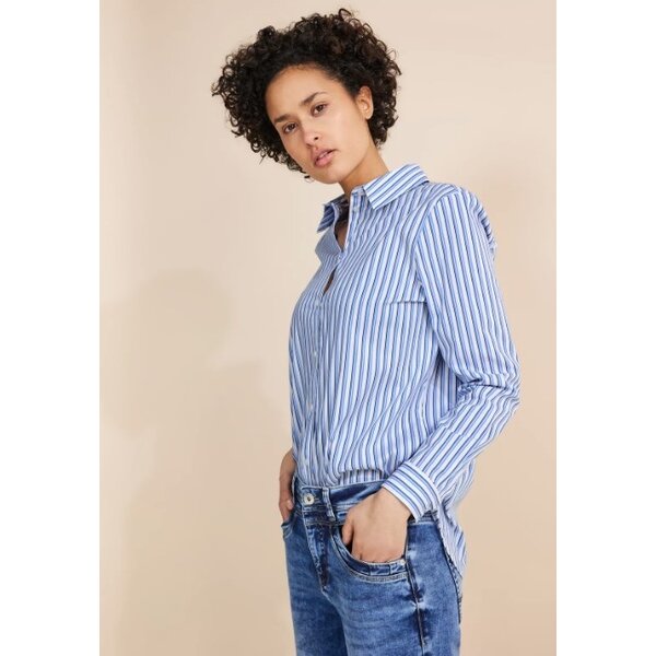 Street One Striped Business Blouse 