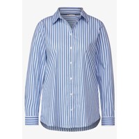 Street One Striped Business Blouse White