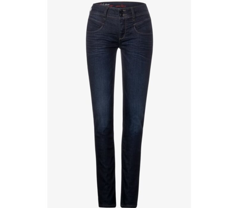 Street One Jane Mid Waist Blue Soft Wash