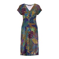 Geisha Dress Short Sleeves Black