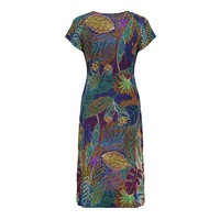 Geisha Dress Short Sleeves Black