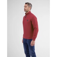 Lerros Structuur Trui Deep Garnet Red