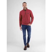 Lerros Structuur Trui Deep Garnet Red