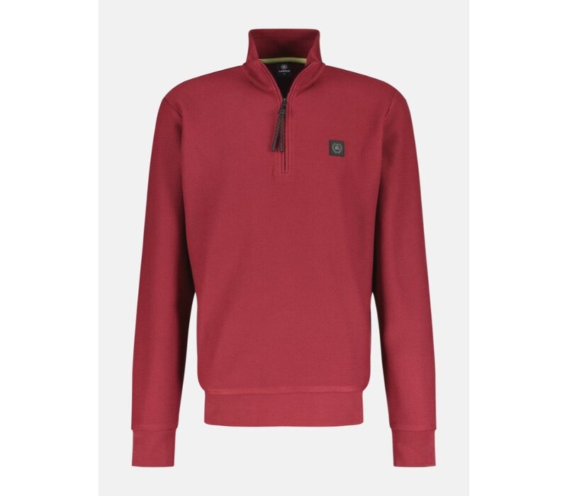 Lerros Structuur Trui Deep Garnet Red