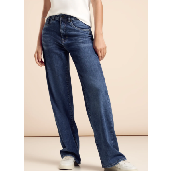 Street One Denim Wide Leg Loosefit 