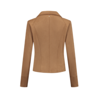 Helena Hart Zipper Daim Suedine Camel