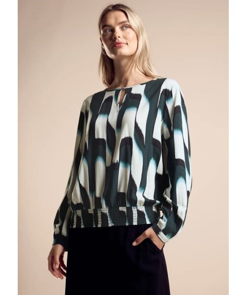 StreetOne Street One Printed Roundneck Blouse