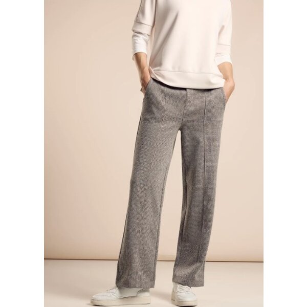 Street One Straightleg Jacquard Pants 