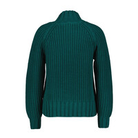 Red Button Turtle Cable Sweater Teal