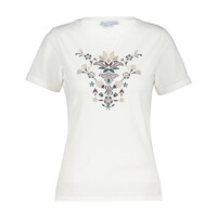 Red Button Temmy Flower Tee Off White