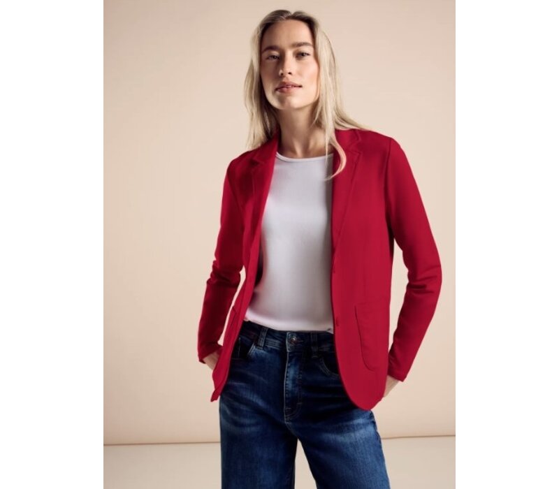 Street One Basic Blazer Autumn Red