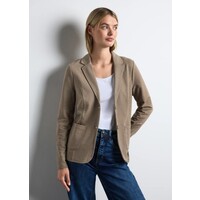 Street One Basic Blazer Rich Mocha Melange