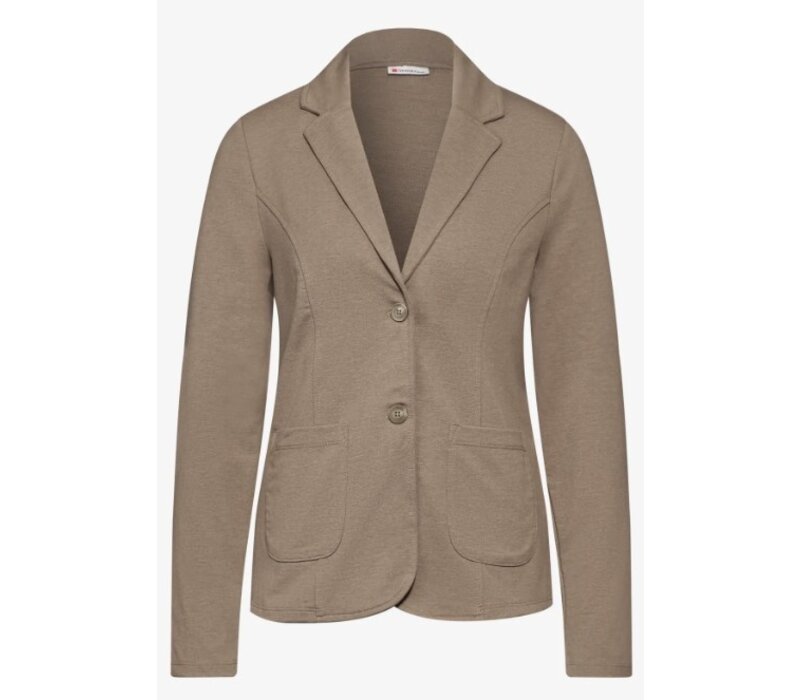 Street One Basic Blazer Rich Mocha Melange