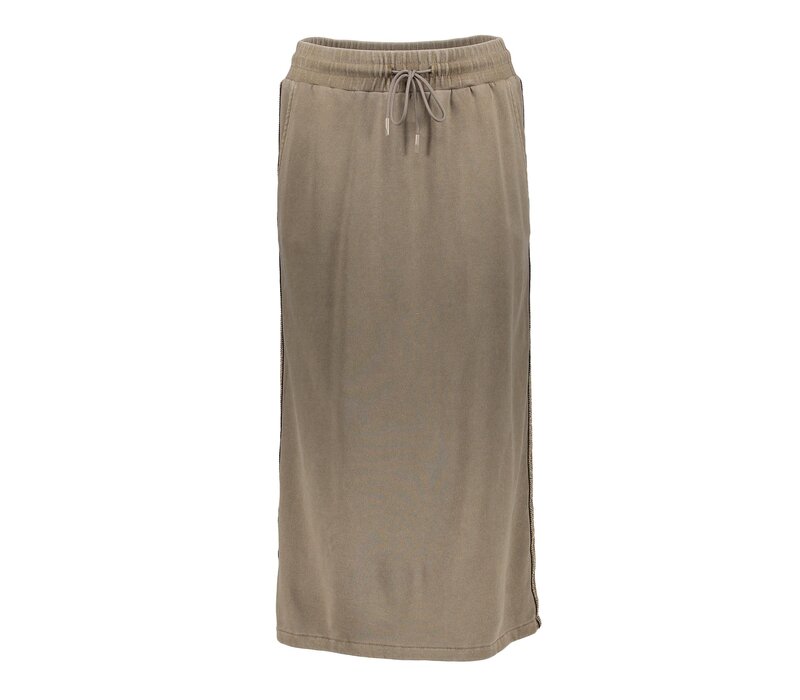 Geisha Sweat Skirt Tape Sand