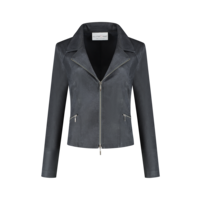 Helena Hart Zipper Biker Antraciet