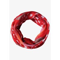Street One Color Print Loop Mandarin Red