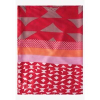 Street One Color Print Loop Mandarin Red