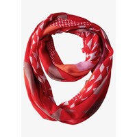 Street One Color Print Loop Mandarin Red