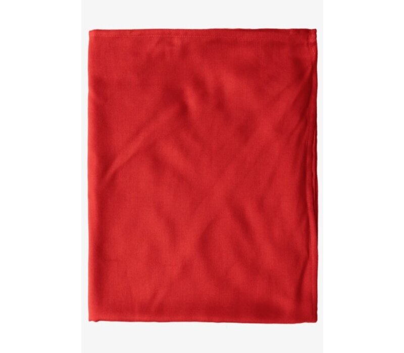 Street One Basic Solid Loop Mandarin Red