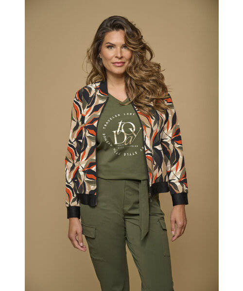 Zoso Zoso Printed Travel Jacket