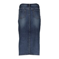 Geisha Jeans Skirt Mid Blue Denim