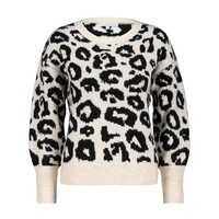 Red Button Leo Sweater Mushroom