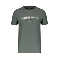 Lerros T-Shirt Serafino Chilled Olive