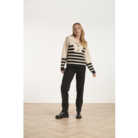 Smashed Lemon Sweater Sand Black