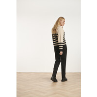 Smashed Lemon Sweater Sand Black