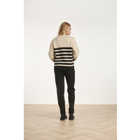 Smashed Lemon Sweater Sand Black