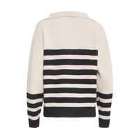 Smashed Lemon Sweater Sand Black