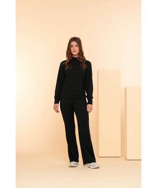 Geisha Geisha Pants Solid Jacquard