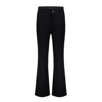 Geisha Pants Solid Jacquard Black