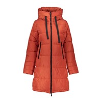 Geisha Coat Horizontal Puff Stitch Orange