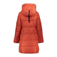 Geisha Coat Horizontal Puff Stitch Orange