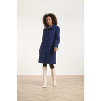 Smashed Lemon Coat Navy