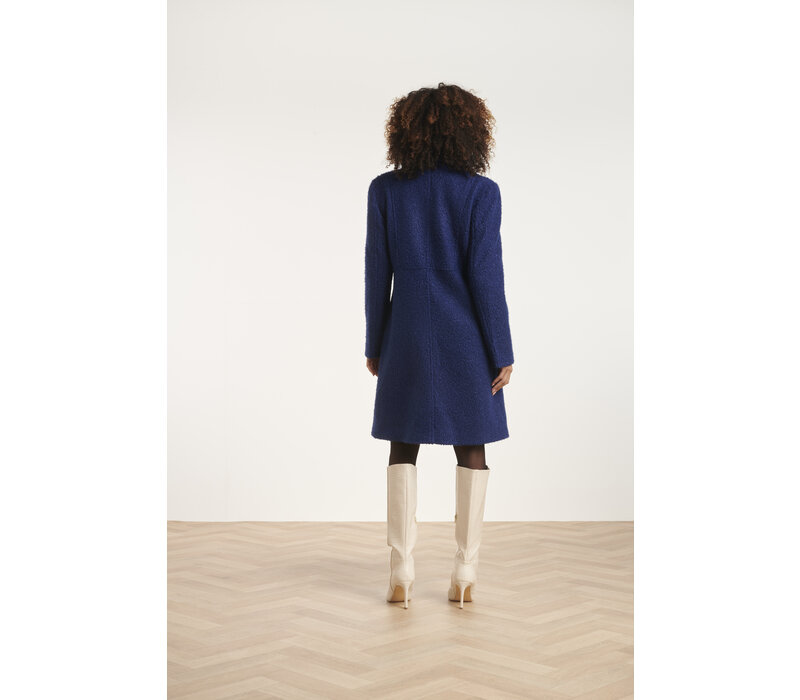 Smashed Lemon Coat Navy