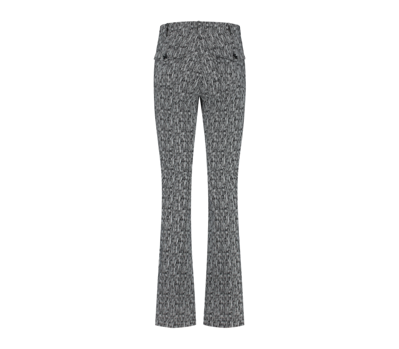 Helena Hart Broek Flair Shine Zwart Wit