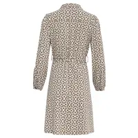 Smashed Lemon Travel Dress Sand Black