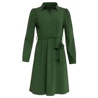 Smashed Lemon Travel Dress Army