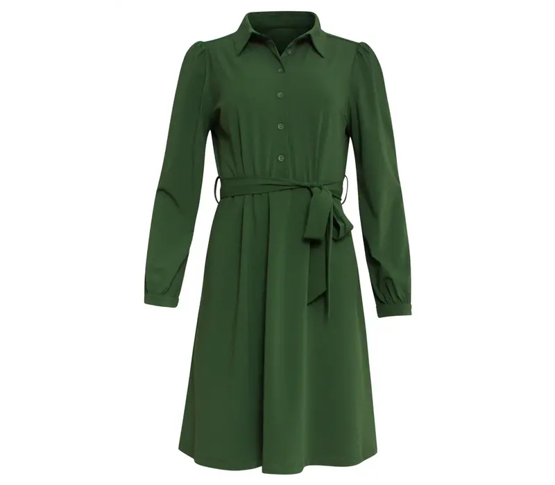 Smashed Lemon Travel Dress Army